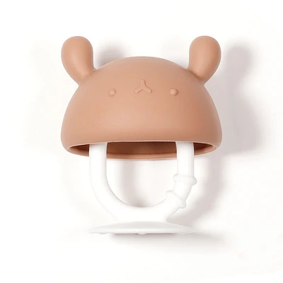Teether Toy Mushroom - Taupe