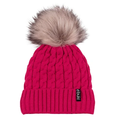 Pink Knit Beanie 7-14