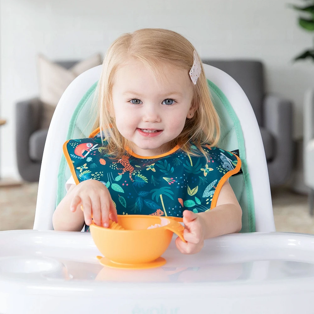 Waterproof SuperBib 3-Pack 6-24m - Jungle 
