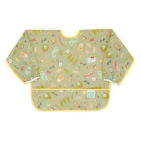 Sleeved Bib 6-24m - Happy Camper