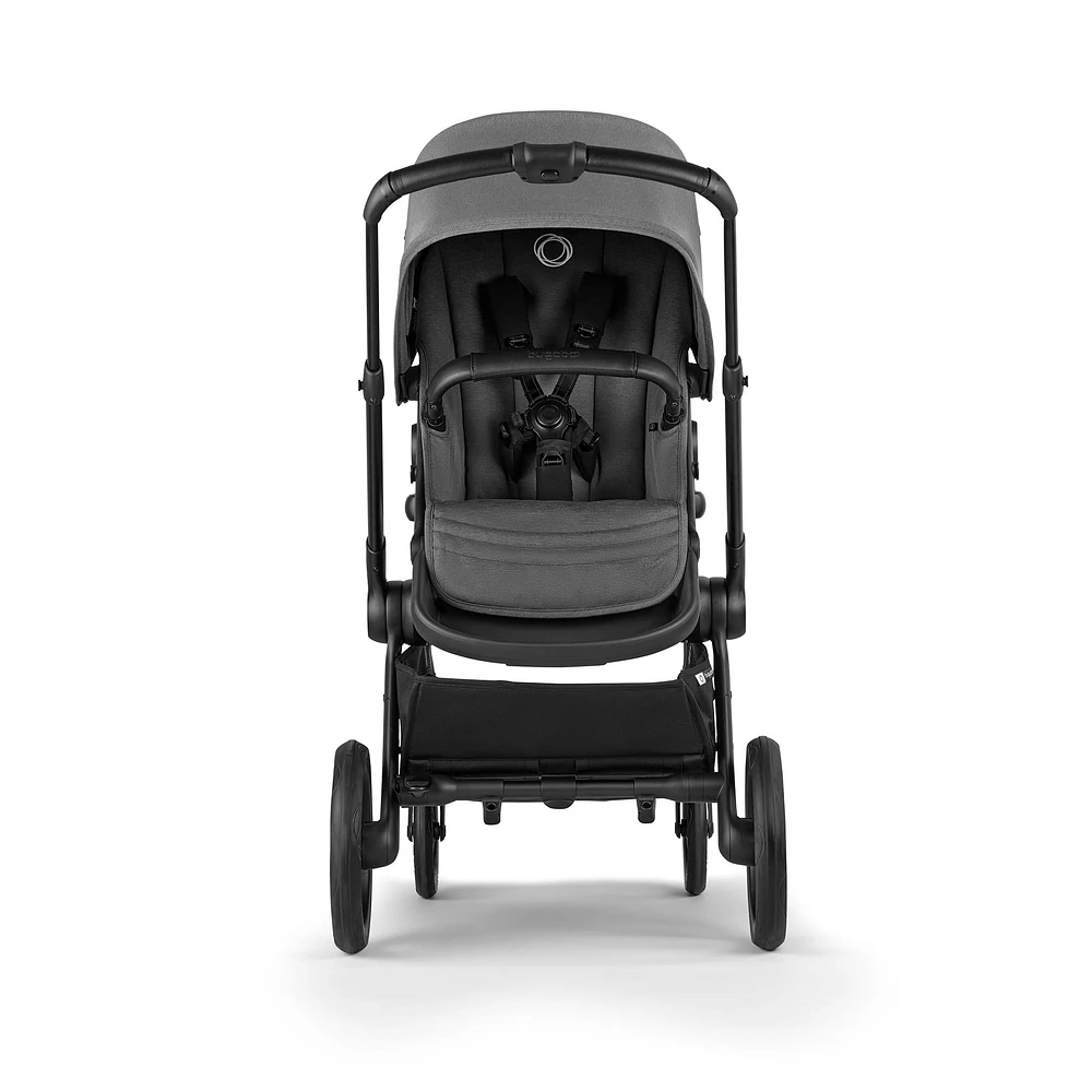 Bugaboo Kangaroo Complete Stroller - Black/Moon Grey