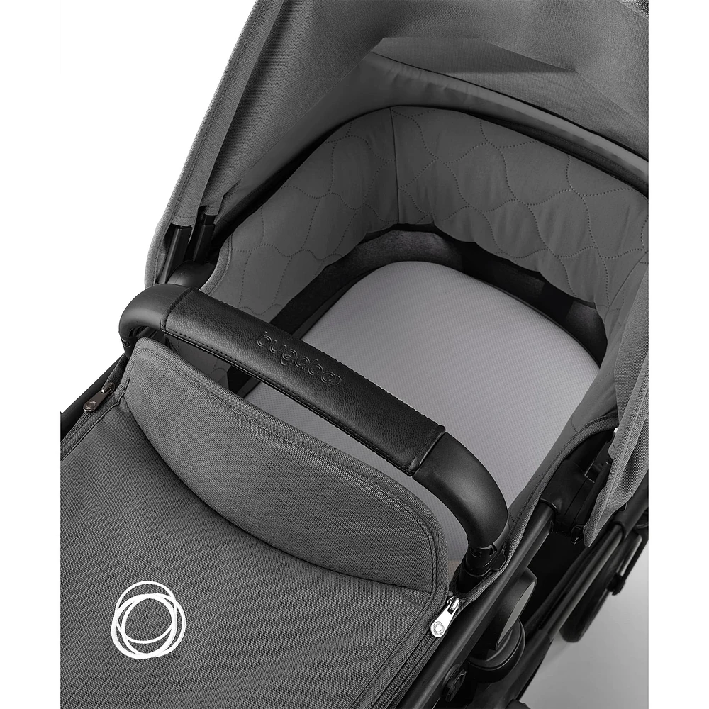 Bugaboo Kangaroo Complete Stroller - Black/Moon Grey