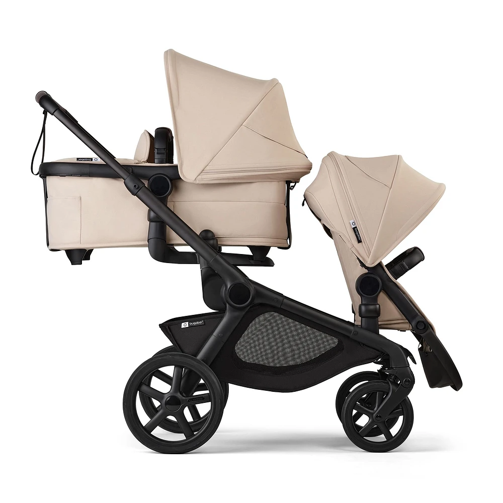 Second Siège Kangaroo - Noir / Taupe