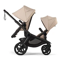 Second Siège Kangaroo - Noir / Taupe