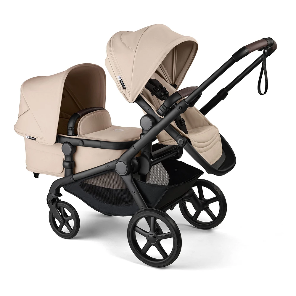 Second Siège Kangaroo - Noir / Taupe