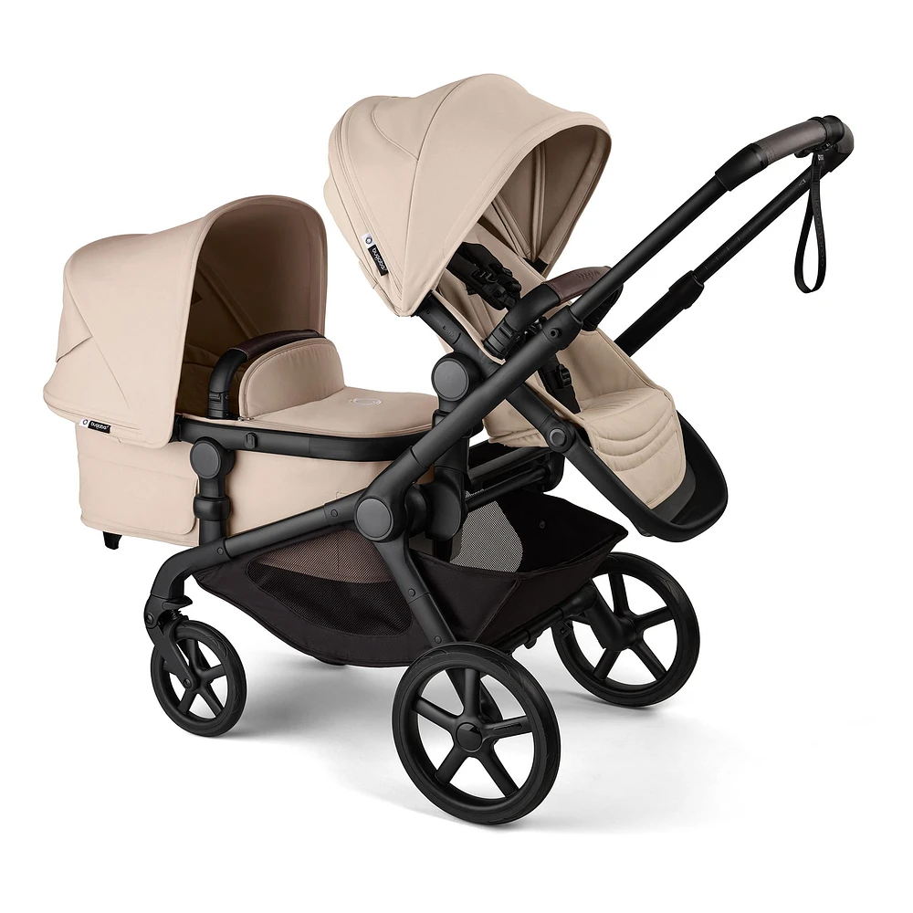 Second Siège Kangaroo - Noir / Taupe