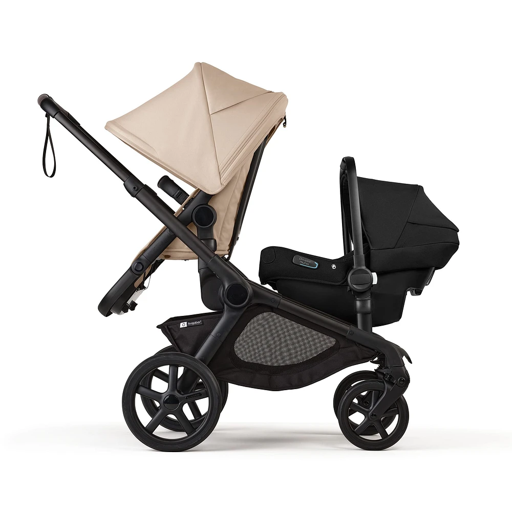 Second Siège Kangaroo - Noir / Taupe