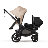Second Siège Kangaroo - Noir / Taupe