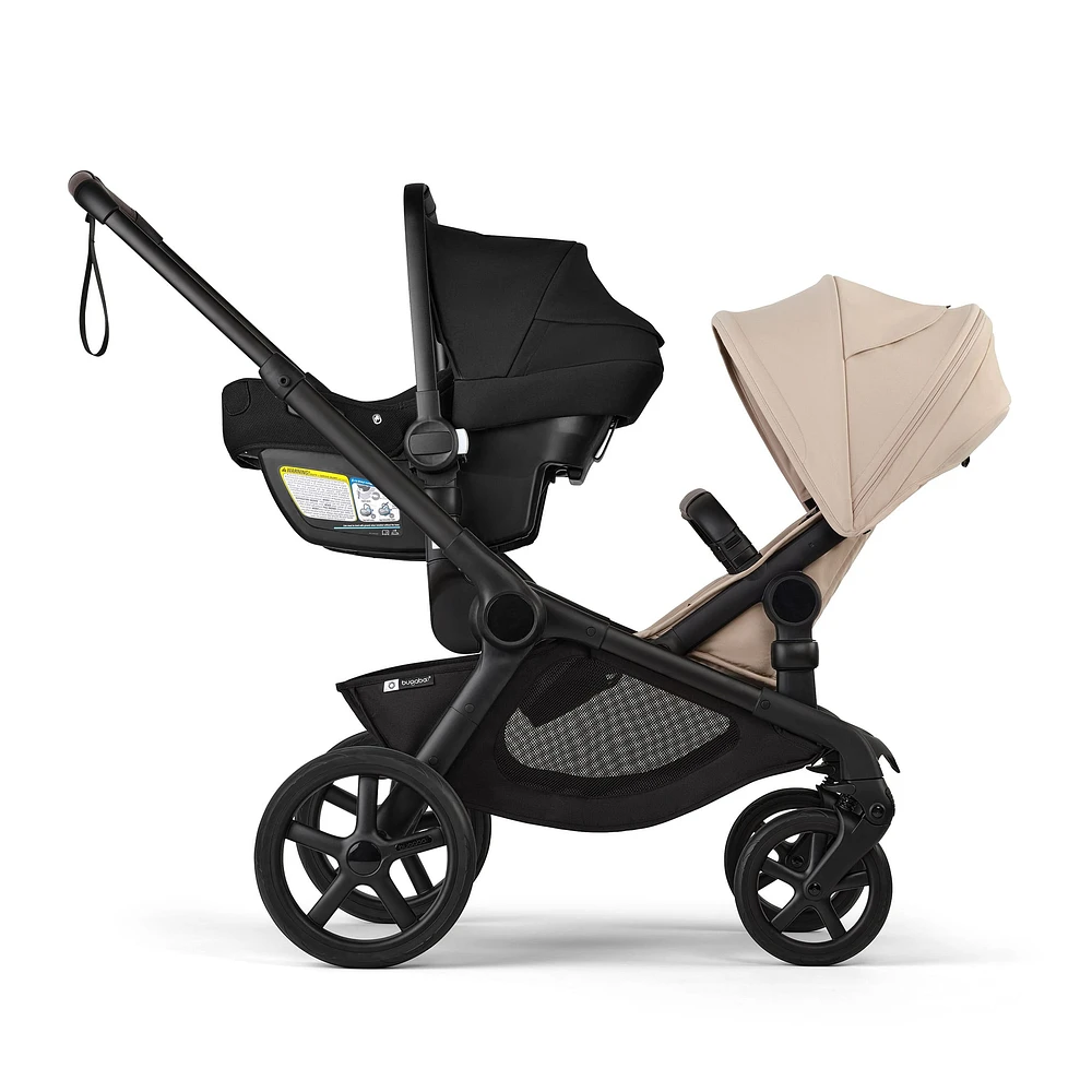 Second Siège Kangaroo - Noir / Taupe