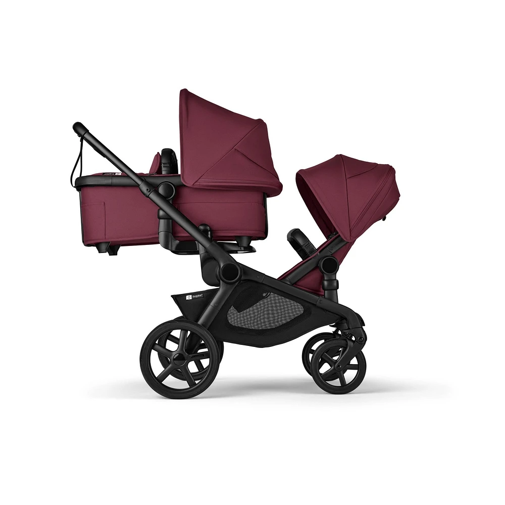 Sibling Seat Kangaroo Black/Cherry