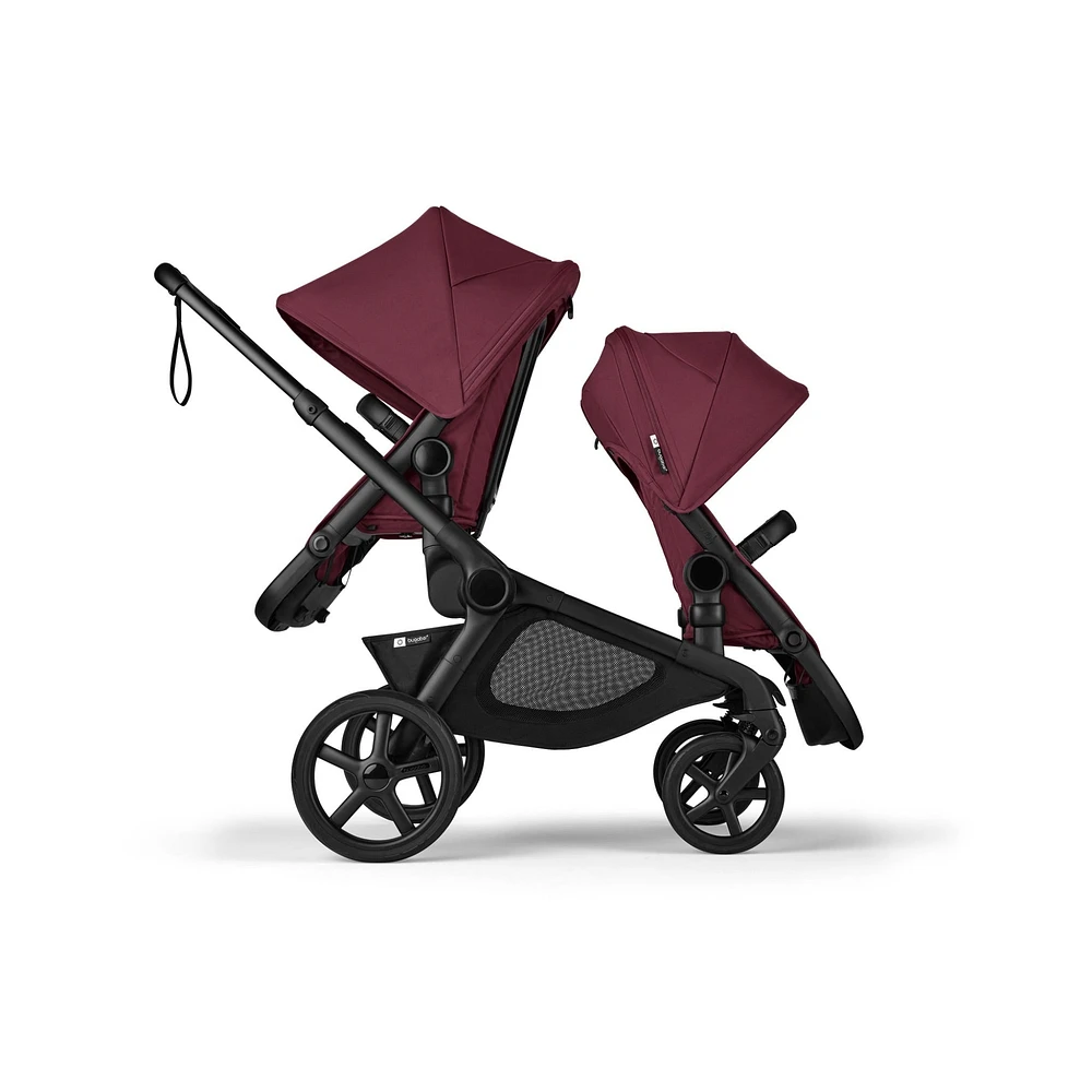 Sibling Seat Kangaroo Black/Cherry