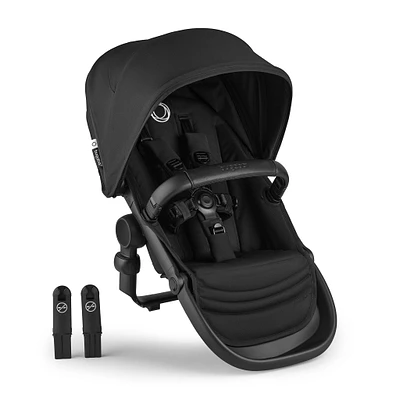 Kangaroo Sibling Seat - Black / Black