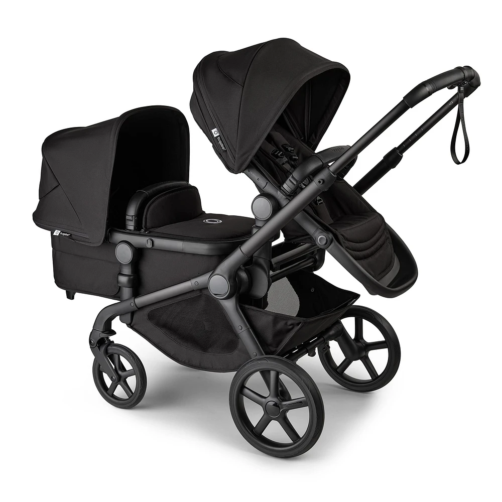 Kangaroo Sibling Seat - Black / Black