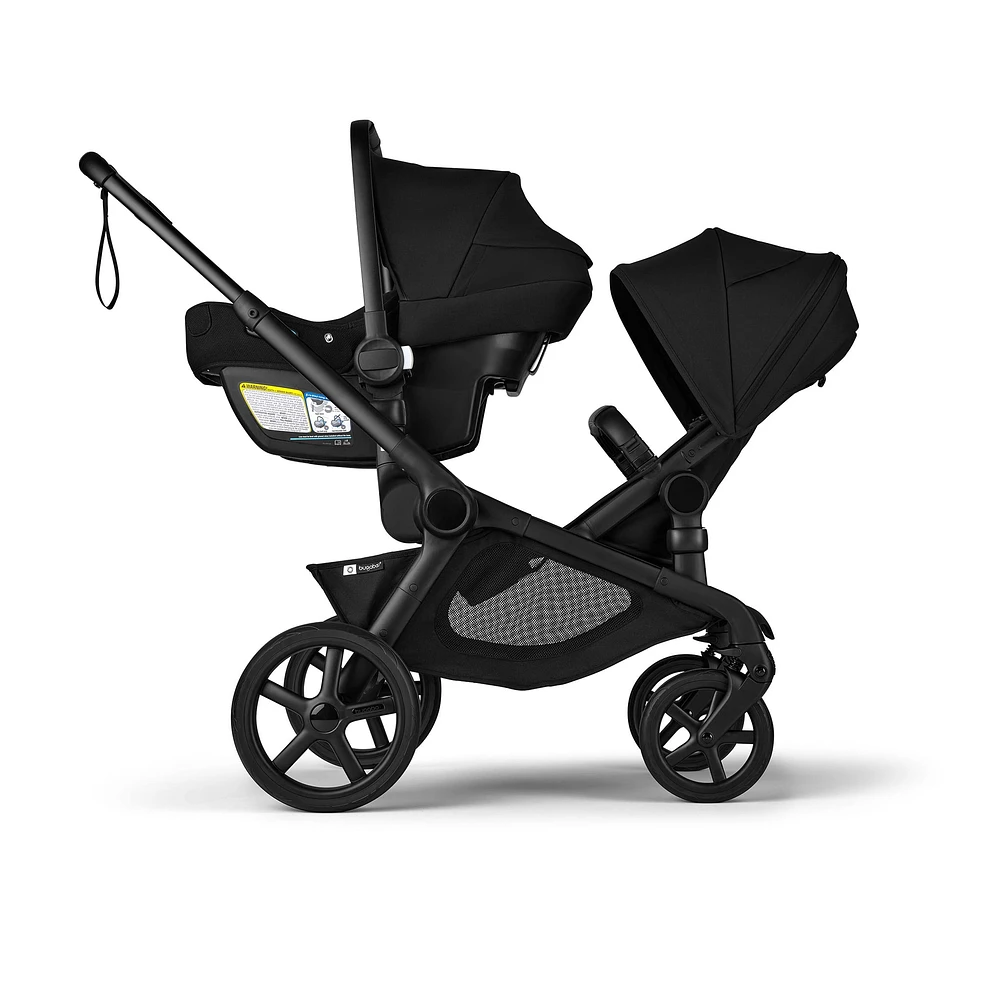 Kangaroo Sibling Seat - Black / Black