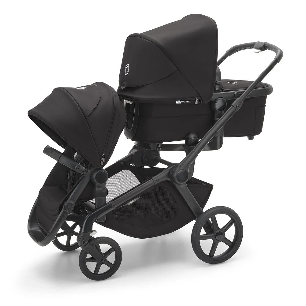 Kangaroo Sibling Seat - Black / Black