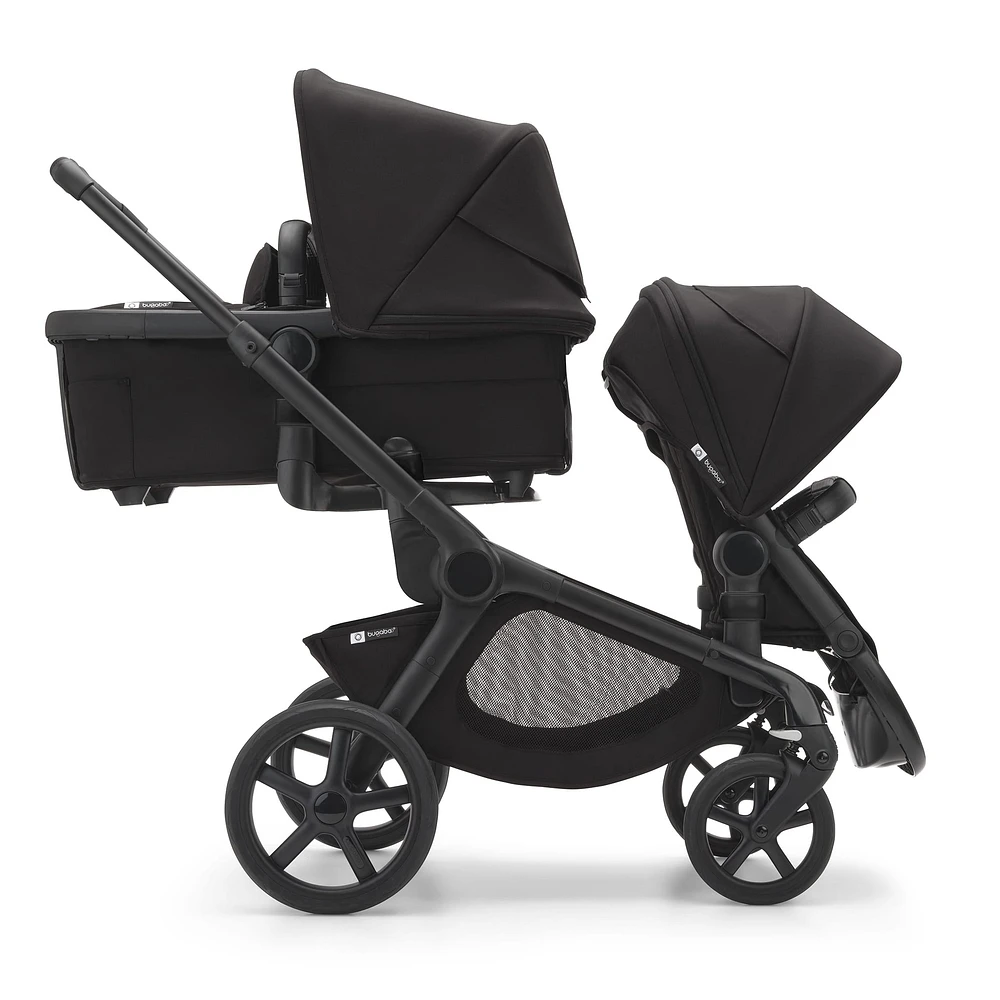 Kangaroo Sibling Seat - Black / Black