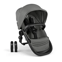 Kangaroo Sibling Seat  -  Black/Moon Grey