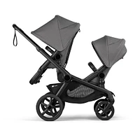 Kangaroo Sibling Seat  -  Black/Moon Grey