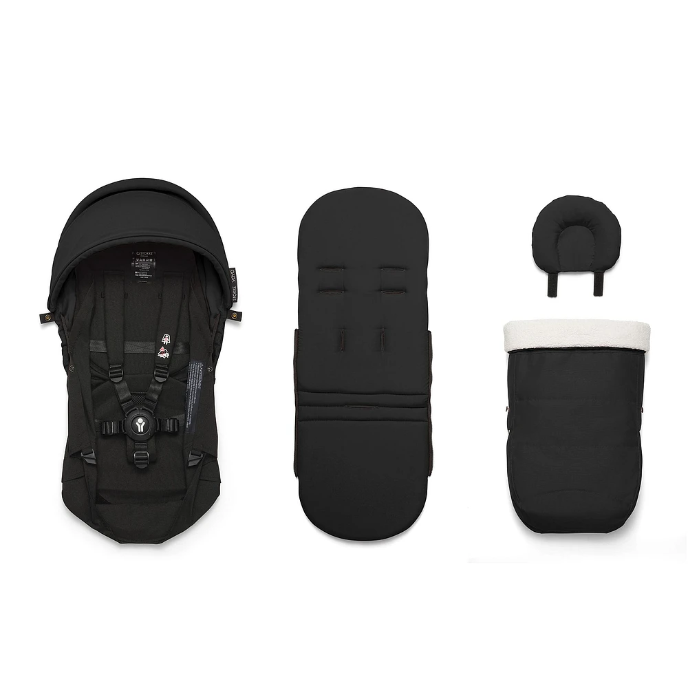 YOYO³ 0+ Newborn Pack - Black