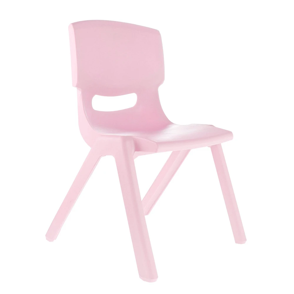 Plastic Chair - Light Pink