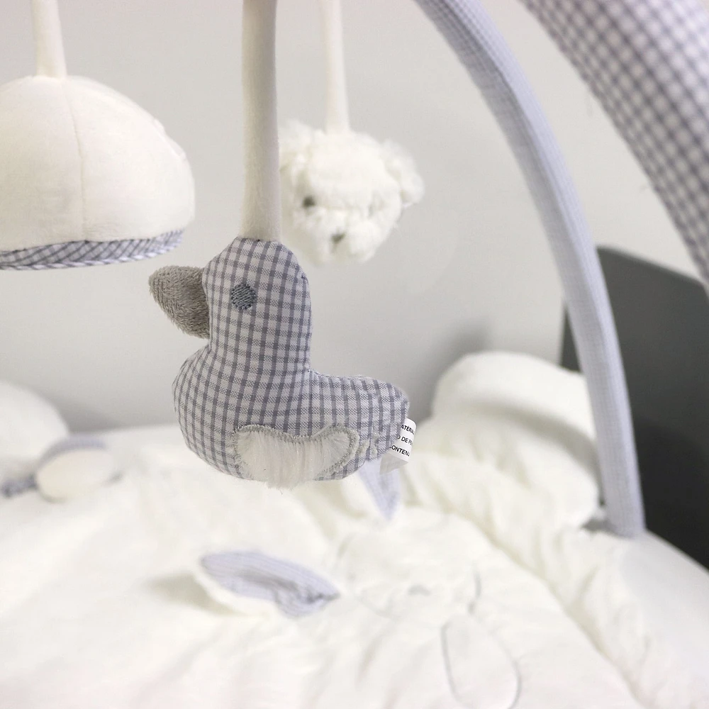 Bear Cub Activity Mat - White
