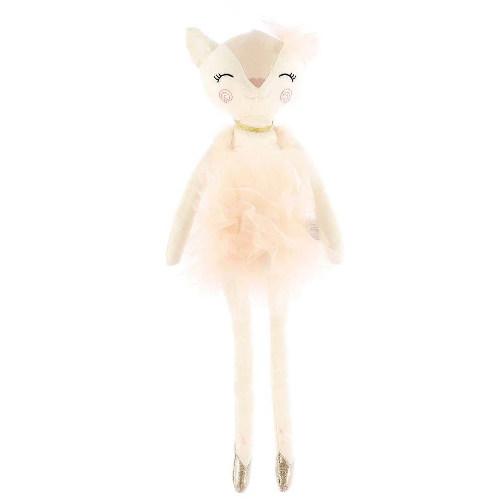 Linen Cat Ballerina Dress