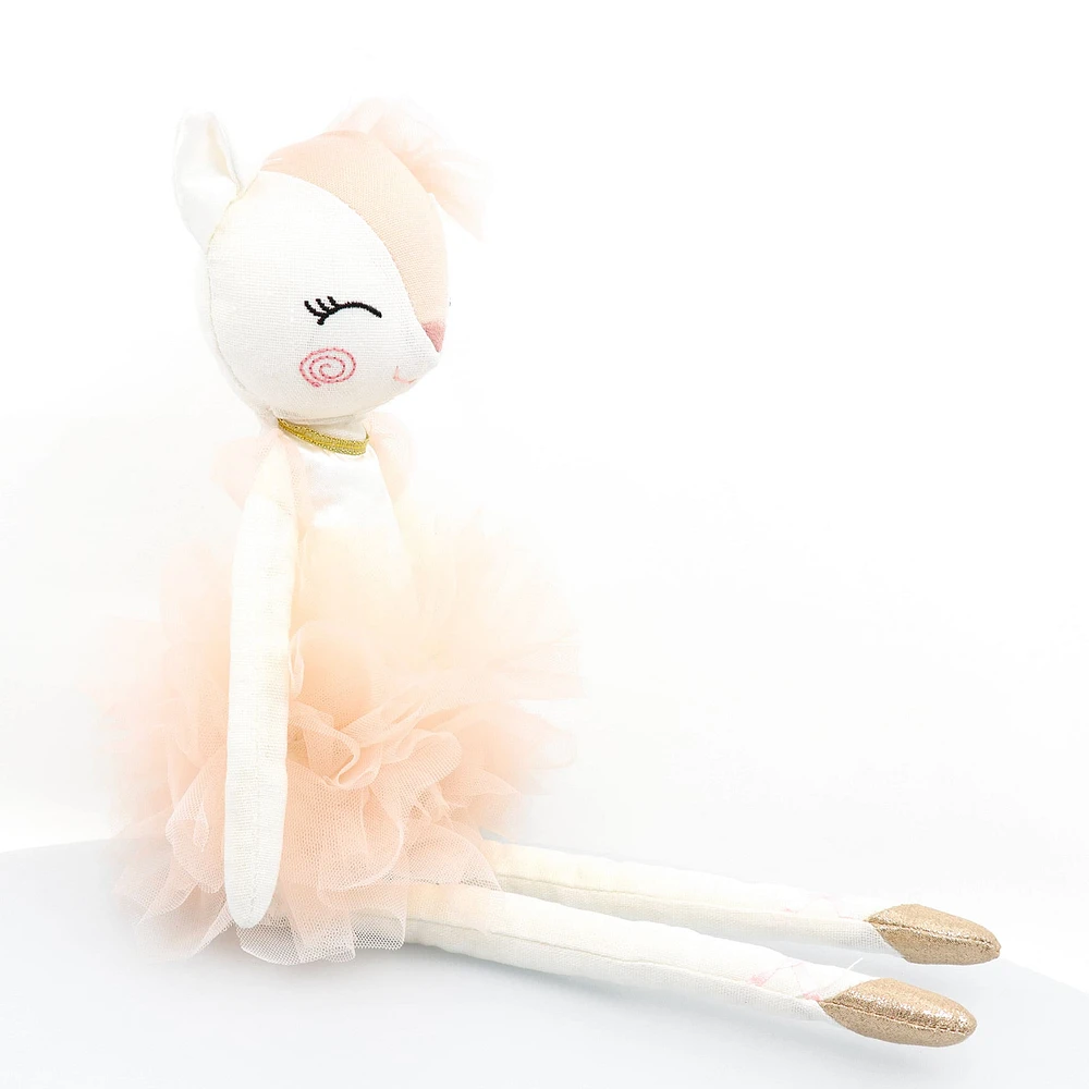 Linen Cat Ballerina Dress