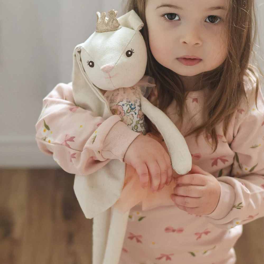 Linen Bunny Ballerina Dress