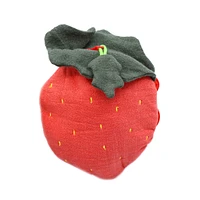 Peluche Lapin Fraise Mousseline