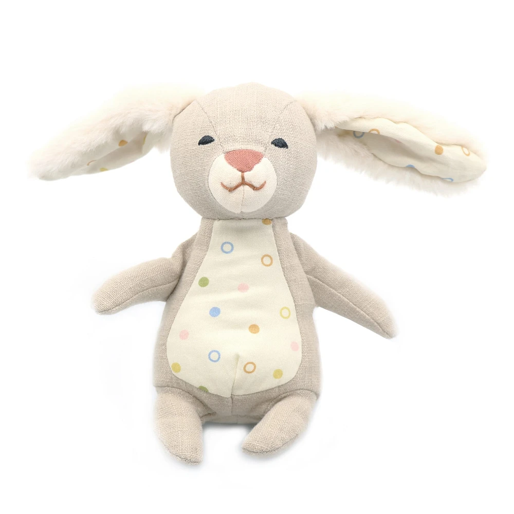 Peluche Lapin Fraise Mousseline