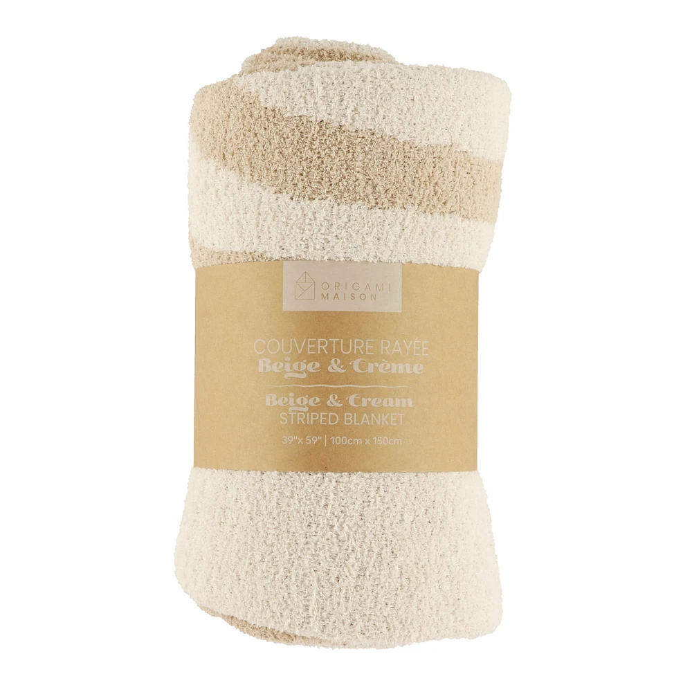 Streak Blanket Cream
