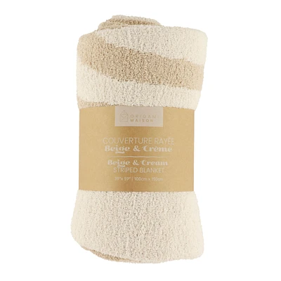 Streak Blanket Cream