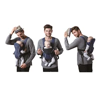 Ergonomic three carry positions Baby carrier- Navy