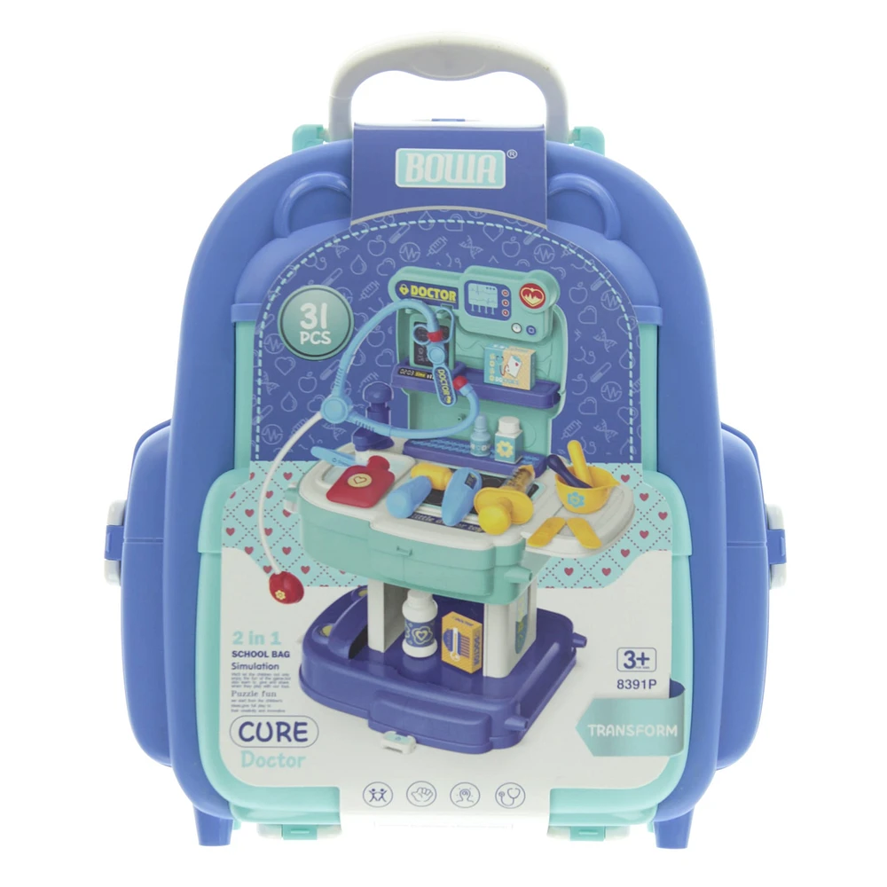 Sac à Dos Jouet Ensemble de Docteur