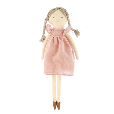Doll With Pink Dress 15''