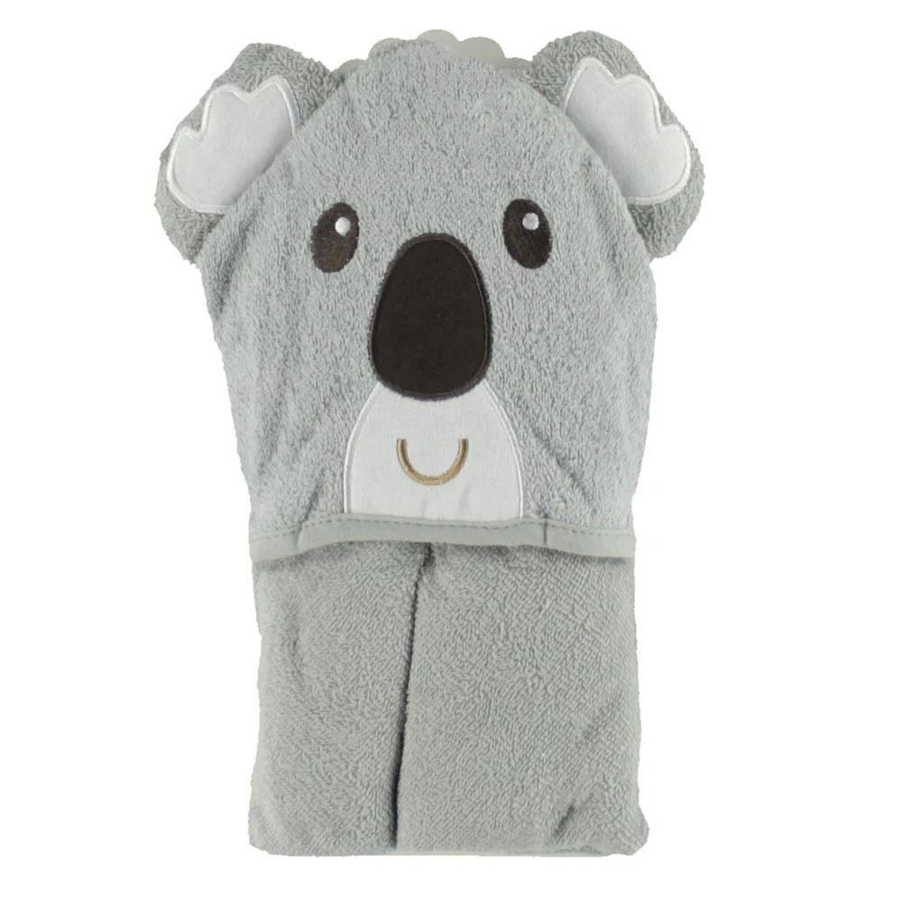Hooded Towel - Grey