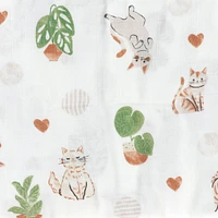 Couverture Mousseline Bambou