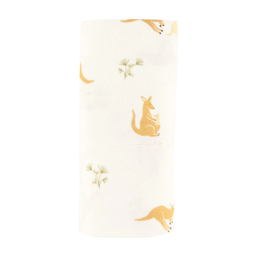 Couverture Mousseline Bambou - Kangourou