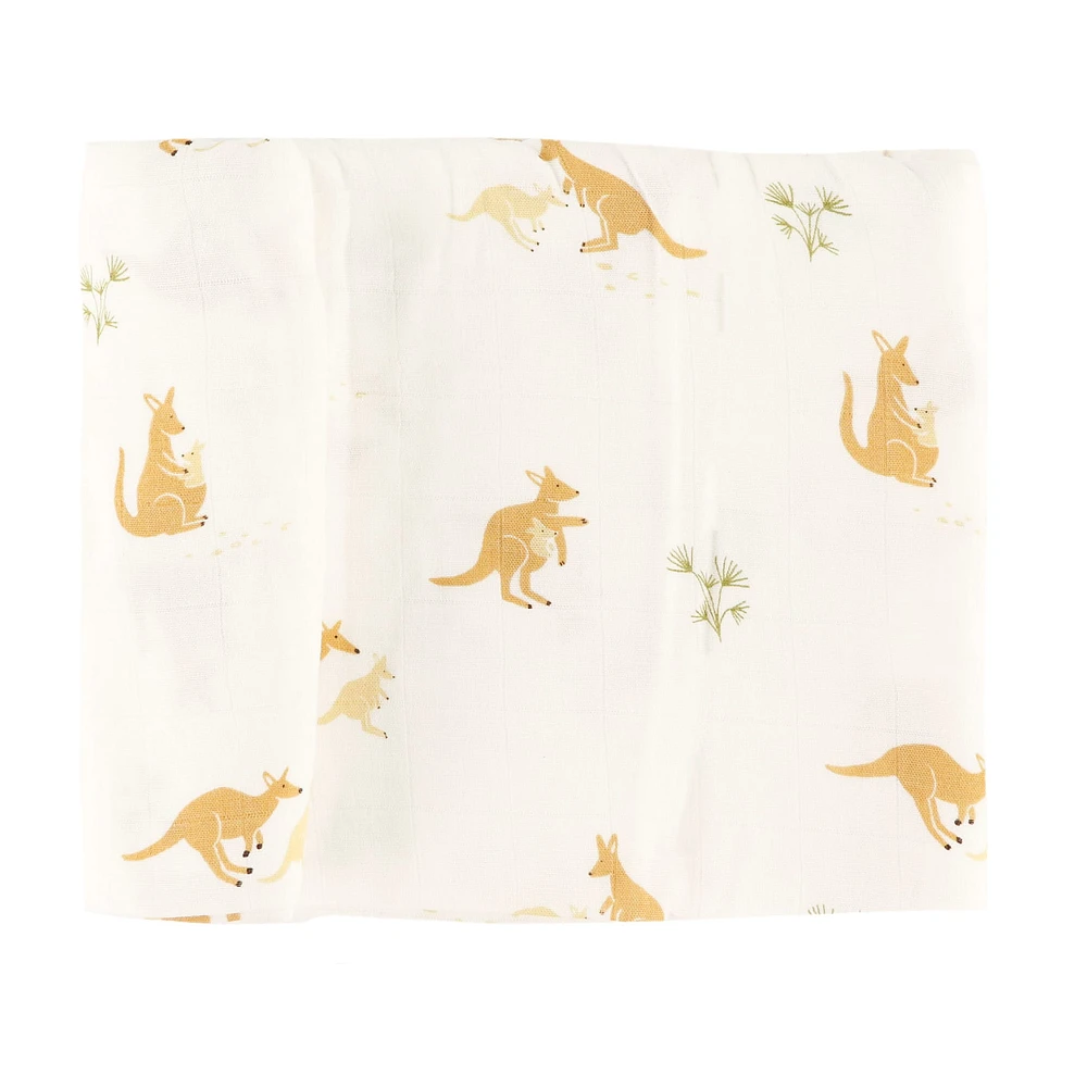 Couverture Mousseline Bambou - Kangourou