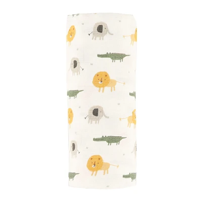 Muslin Blanket Bamboo-Safari