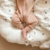 Muslin Blanket Bamboo - Sheep (Laura Lémerveil Exclusive)