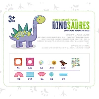Tuiles Magnétiques Dinosaures