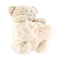 Couverture Et Peluche Ours