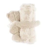 Blanket Plush Bear