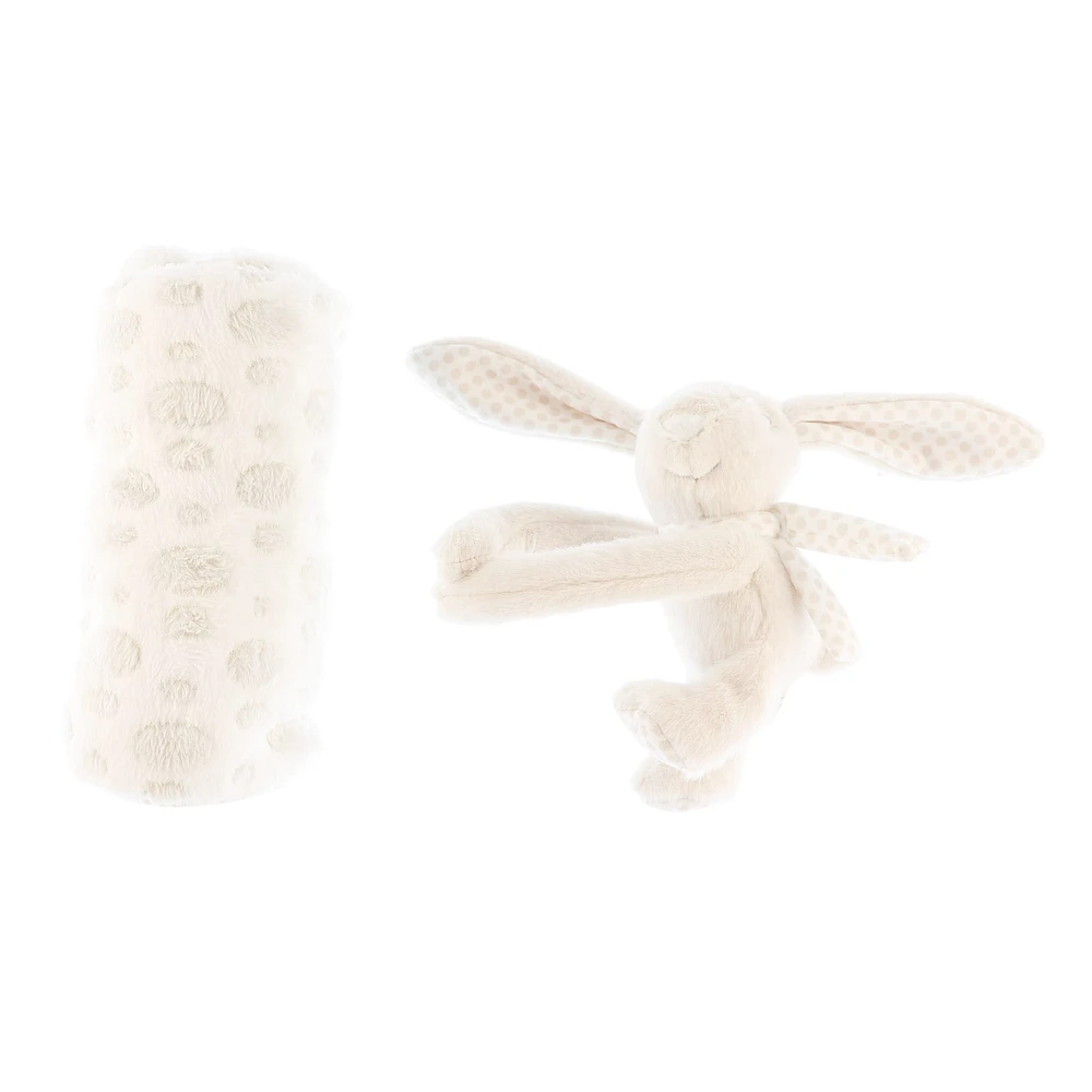 Couverture Peluche Lapin