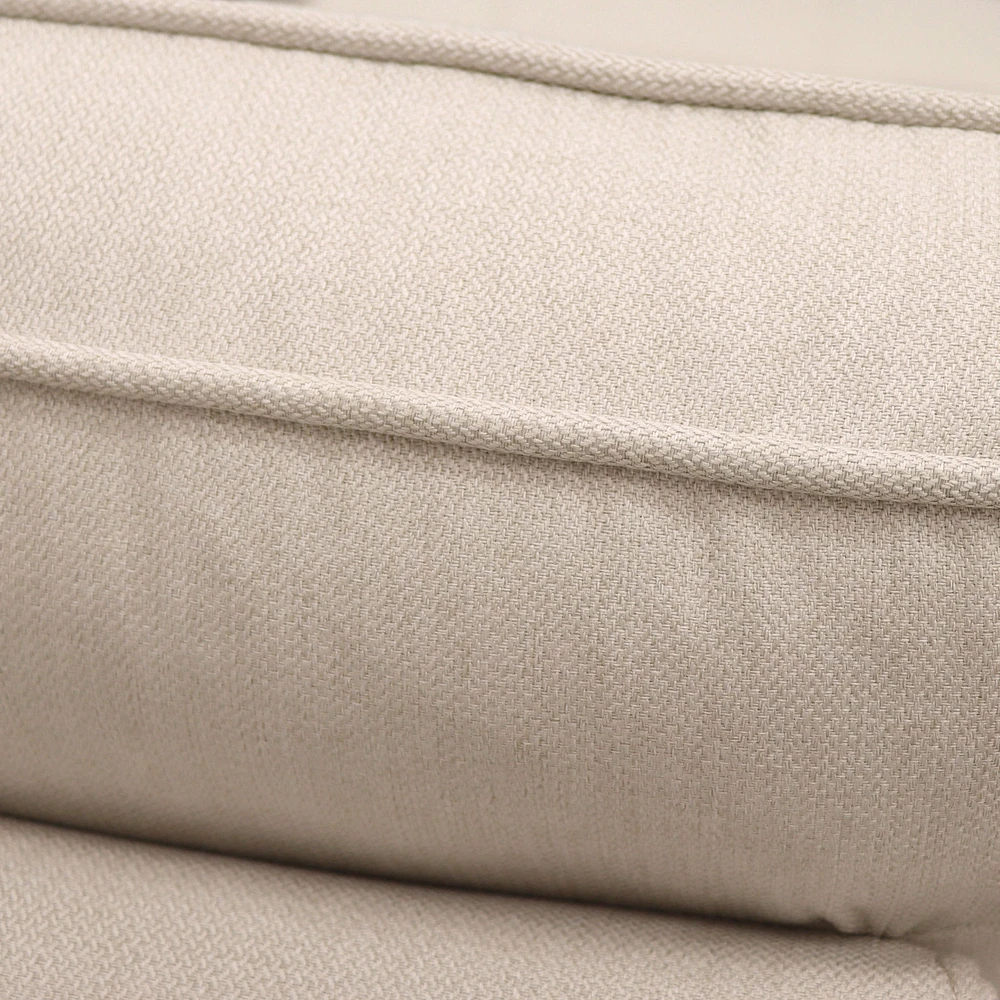 Swivel Reclining Rocking Chair - Beige Tweed