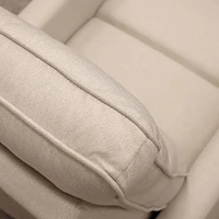 Swivel Reclining Rocking Chair - Beige Tweed