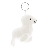 White Seal Key Chain
