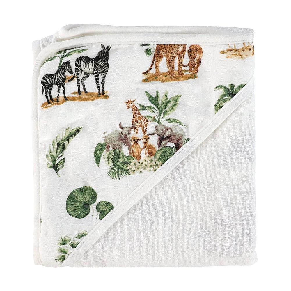 Serviette à Capuchon Bambou - Jungle