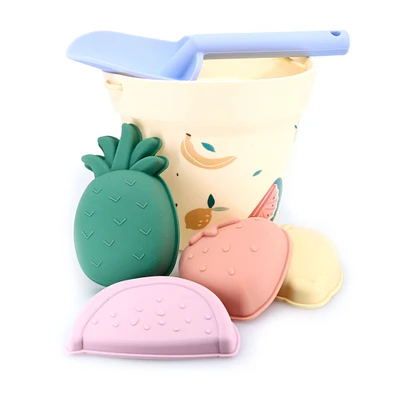 Silicone Beach Toy Set - Fruits
